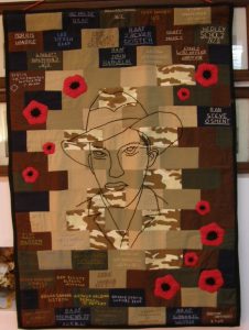 ANZAC Patchwork Wall Hanging