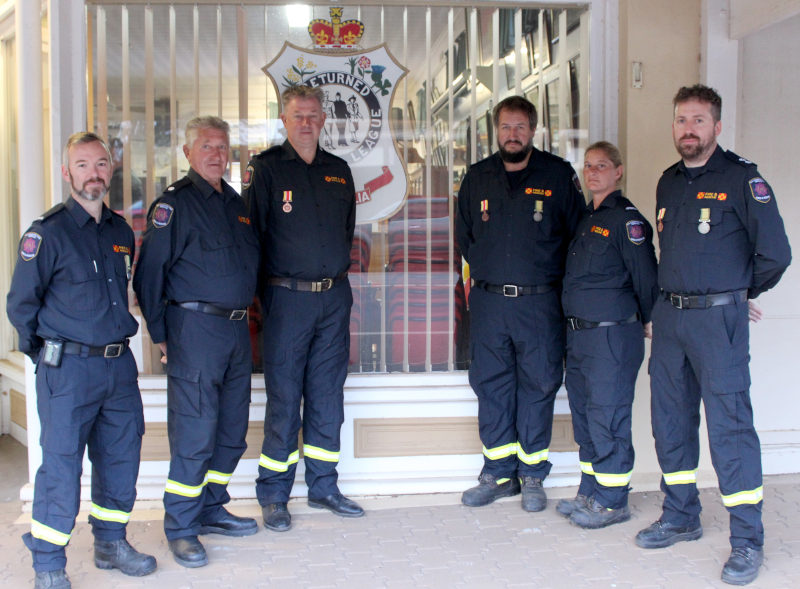 Eudunda CFS at ANZAC Day Service 2025