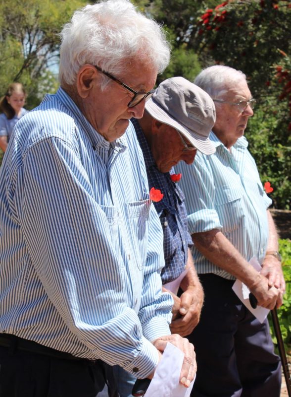 Local Elders attend Remembrance Day